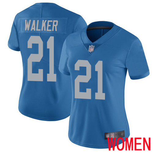 Detroit Lions Limited Blue Women Tracy Walker Alternate Jersey NFL Football 21 Vapor Untouchable